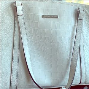 Faux leather handbag